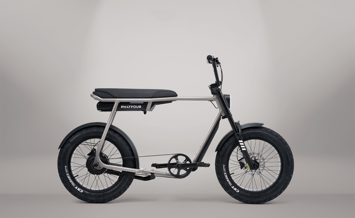 Phatfour FLX Nardo Grey fatbike Muis Grijs