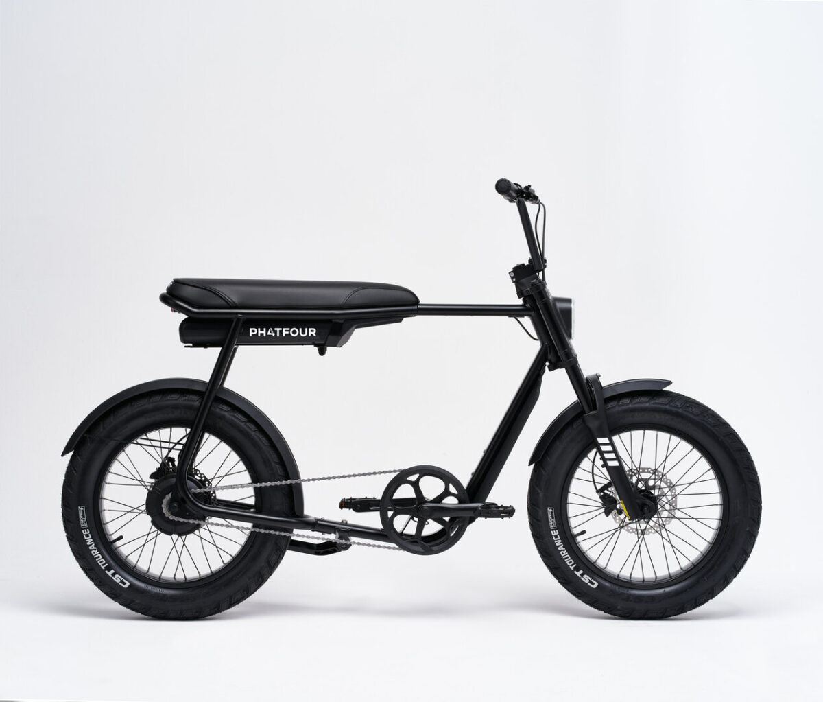 Phat Four FLX fat-bike mat-zwart