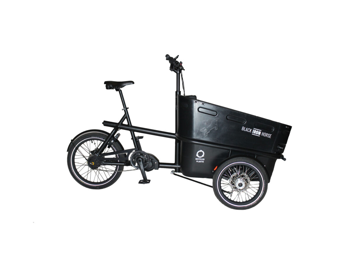 Black Iron Horse IBEX elektrische bakfiets 1-side