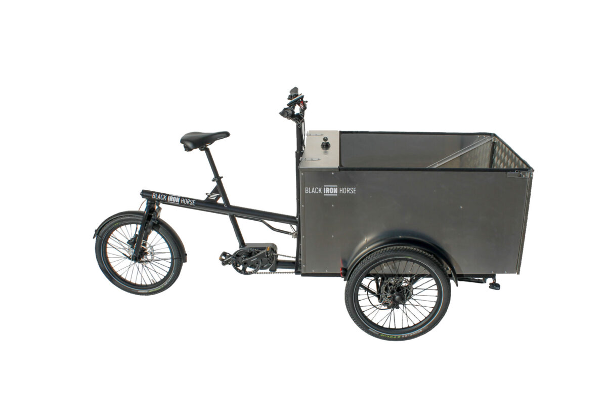 Black Iron Horse Multi Cargo elektrische Cargo bakfiets 1