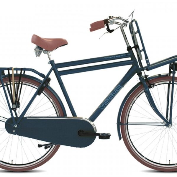 vogue transporter plus heren transportfiets jeans blauw