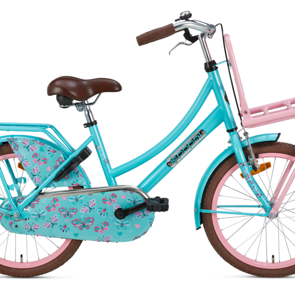 Popal Daily Dutch Basic 20 inch meisjesfiets Turquoise Roze