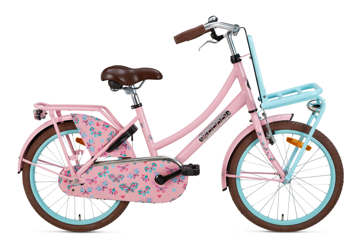 Popal Daily Dutch Basic 20 inch meisjesfiets mint roze