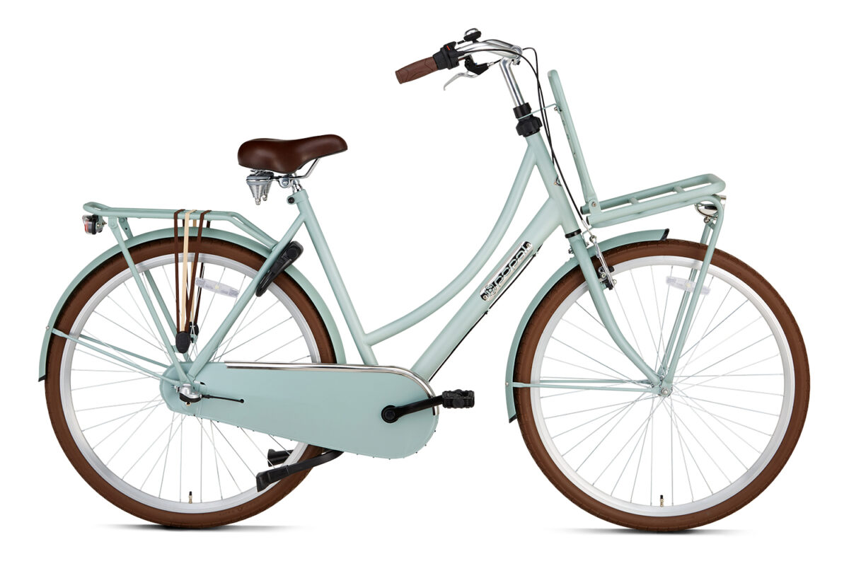 Popal Daily Dutch Basic plus 28 inch dames Transportfiets Havana Green