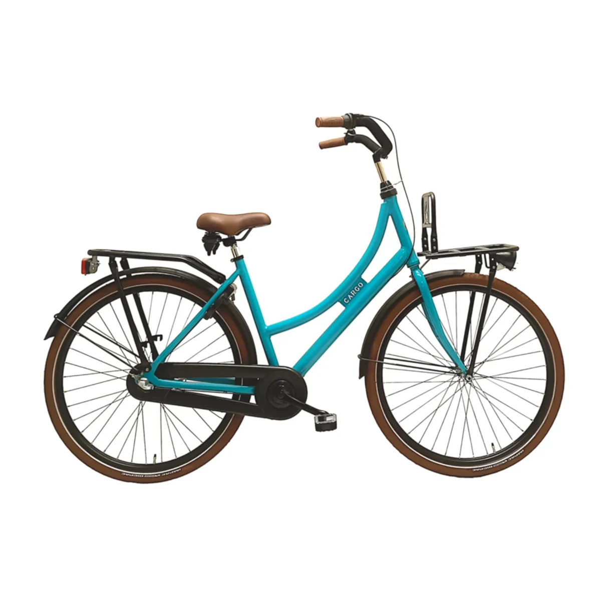 Avalon Cargo Transportfiets scholieren robuust stevige fiets Turquoise-1920w