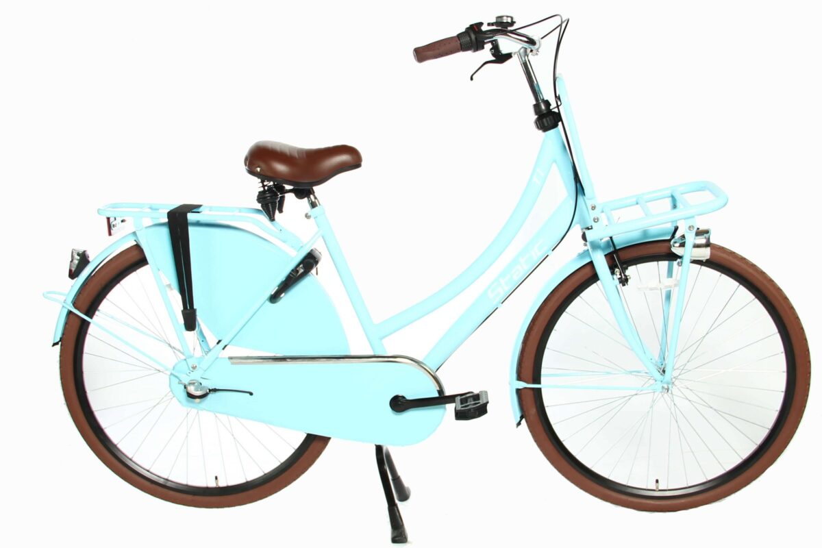 Static Cargo Dames Transportfiets 28 inch 50cm Blauw