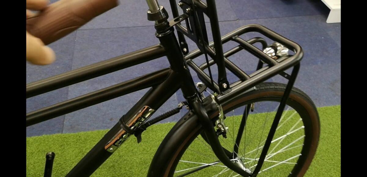 jongensfiets transportfiets met stuurstablilisator