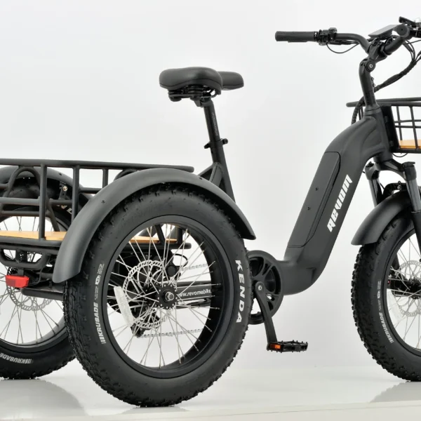 Revom Mover T2 elektrische driewieler kopen H&H Dutch Bikes Revom-T2-Powerful-e-trike-black